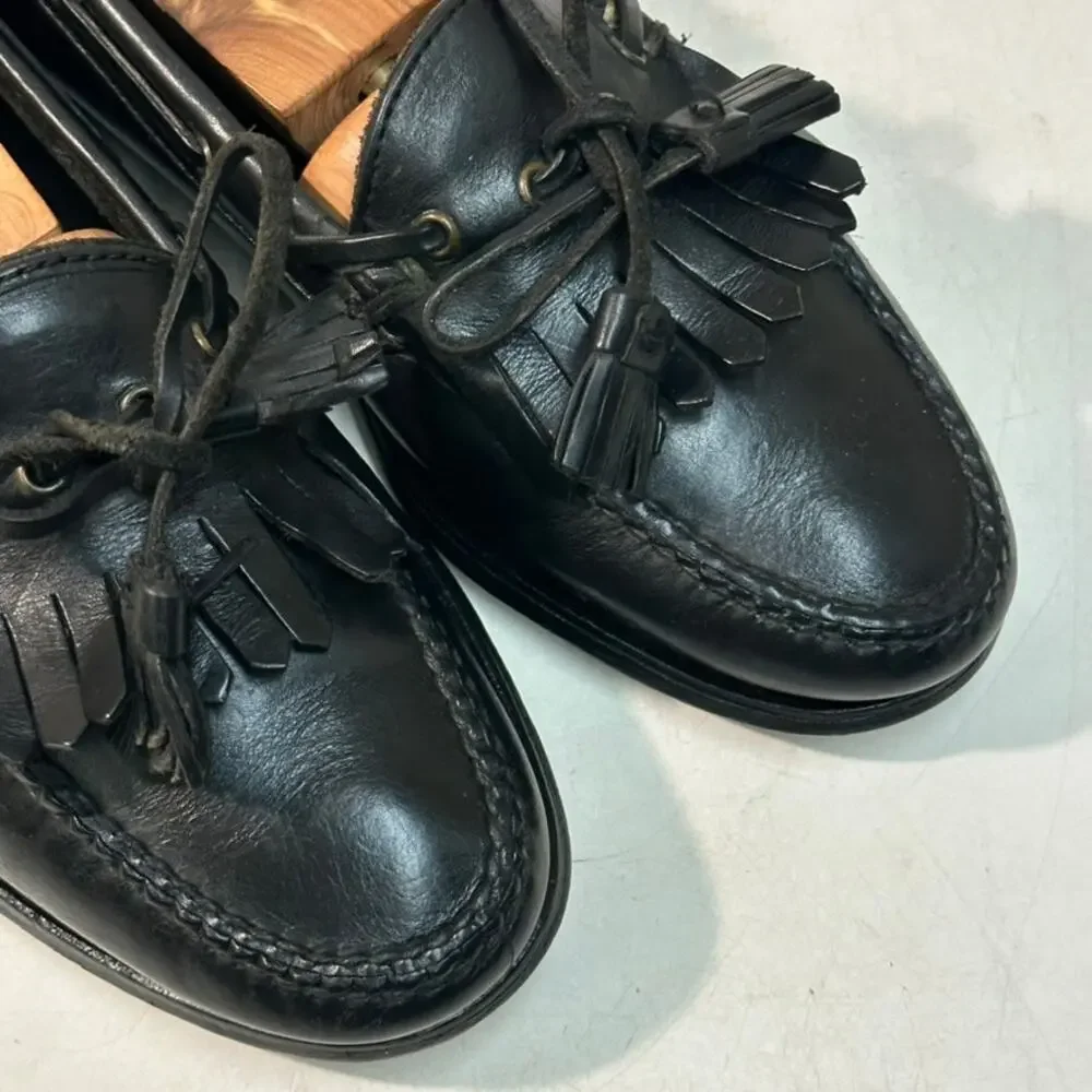 NEW HEELS Rancourt & Co x Polo Ralph Lauren Tassel Moccasin Loafer Maine USA 9 D